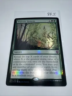 Majestic Genesis Foil - Commander Legends: Battle For Baldur'S Gate MTG-NM - Image 3