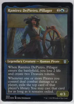 1x Ramirez DePietro, Pillager *Etched Foil* - Dominaria United: Commander - NM - Image 1