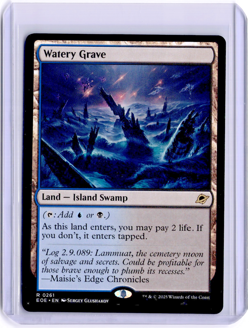 MTG Watery Grave NM / M Edge of Eternities Regular EOE 261 - Image 1