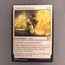 Sheltered by Ghosts DSK #30 Duskmourn House of Horror MTG Unplayed - Image 1