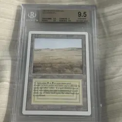 Savannah * REVISED * DUAL LAND * BGS 9.5 Gem Mint Magic The Gathering Mtg Rare - Image 1