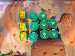 X11 MTG Final Fantasy Chocobo Bundle Special Click Wheel Life Counter - Image 1