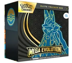 Pokemon ETB Mega Evolution Elite Trainer Box Plus Boosters And 2 Packs - Image 2
