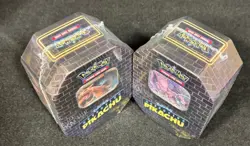 POKEMON 2017 DETECTIVE PIKACHU Tins BOTH CHARIZARD GX TIN & MEWTWO GX TIN NICE! - Image 2