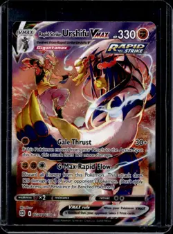 2022 Pokemon Brilliant Stars Rapid Strike Urshifu VM Trainer Gallery #TG21/TG30 - Image 1