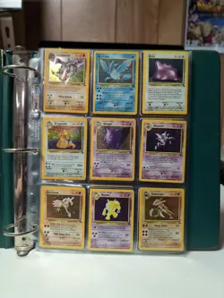 Pokemon Fossil 100% Complete Master Set 62/62 WOTC Vintage 1999 Holo Rare Binder - Image 1