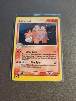 Camerupt Holo 4/109 Pokemon E-Series EX Ruby Sapphire LP MP Fast Shipping - Image 1