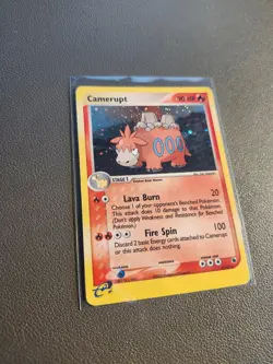 Camerupt Holo 4/109 Pokemon E-Series EX Ruby Sapphire LP MP Fast Shipping - Image 2