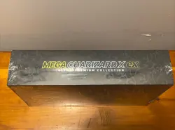 Pokemon Mega Charizard X ex Ultra Premium Collection UPC Phantasmal NEW IN HAND! - Image 3