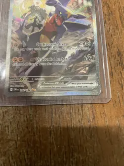 Pokemon Cynthia's Garchomp EX 232/182 Destined Rivals Holo Illustration Rare - Image 5