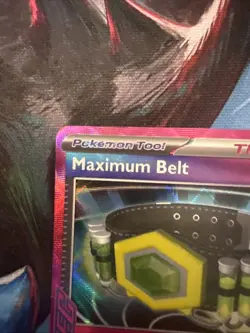 Maximum Belt 154/162 - Temporal Forces - Pokemon TCG - ACE SPEC Rare - Image 2