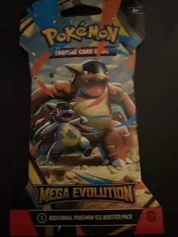 (VERY HEAVY) 33.25g Pokemon TCG Mega Evolution Sleeved Booster Pack (SEALED)✅ - Image 2