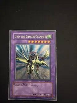 Gaia the Dragon Champion LOB-125 The Legend of Blue Eyes White Dragon Unlimited - Image 1