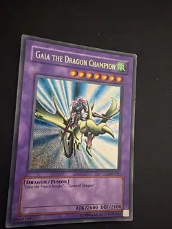 Gaia the Dragon Champion LOB-125 The Legend of Blue Eyes White Dragon Unlimited - Image 2