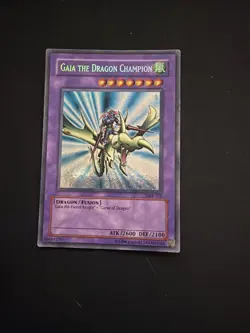 Gaia the Dragon Champion LOB-125 The Legend of Blue Eyes White Dragon Unlimited - Image 4