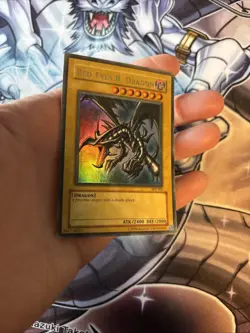 Yu-Gi-Oh! TCG Red-Eyes Black Dragon SDJ-001 Vintage Holo Unlimited LP (WNU) - Image 3