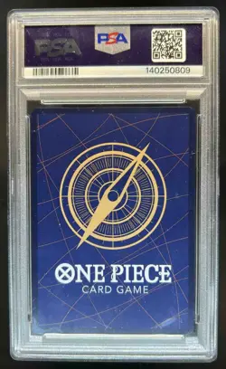 2025 One Piece 3rd Anniversary Marshall D Teach Gold SP OP12 #OP09-093 PSA 10 - Image 2