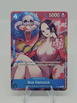 Boa Hancock P-066 English Promo One Piece Centered and Clean! - Image 1