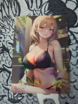 Lisa Genshin Impact UR Goddess Story Anime Waifu Card Girl Foil Doujin Meika - Image 1
