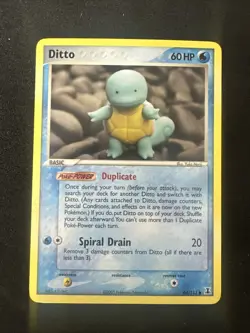 Pokemon Card - Ditto Squirtle Delta Species 64/113 Common - Image 1