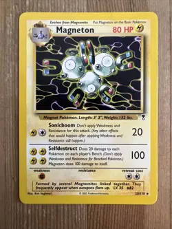 Magneton - 28/110 - Pokemon Legendary Collection Rare Card WOTC NM/VLP - Image 1