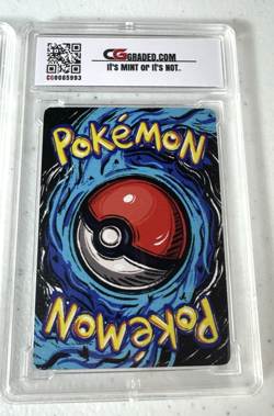 Lot of 2 CG Graded Pokemon Cards Comic Art Raquaza & Groudon (metal card) - Image 3