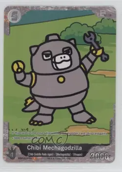 2025 Godzilla Card Game: G: Monsters Raid Again P Chibi Mechagodzilla #EBP02-076 - Image 1