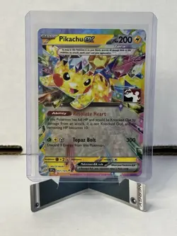 Pikachu ex 057/191 Prize Pack Series Cards Holo - Image 1