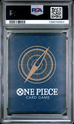 2022 ONE PIECE JPN 25TH ANV PREM CARD COLL #001 MONKEY D. LUFFY PSA 10 - Image 2