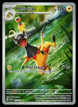 Heliolisk 177/167 Holo Illustration Rare Twilight Masquerade Pokemon Card - Image 1