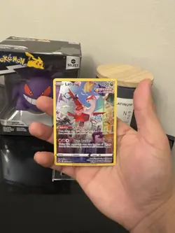 Latias GG20/GG70 Crown Zenith Galarian Gallery Full Art Holo Pokemon Card NM - Image 3