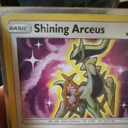 Pokemon Shining Arceus 57/73 Shining Legends 130HP Shiny Holo Rare Card English - Image 2