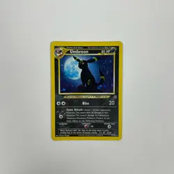 Pokemon TCG Umbreon Neo Discovery Holo Rare Card 13/75 HP Played WOTC Vintage - Image 2