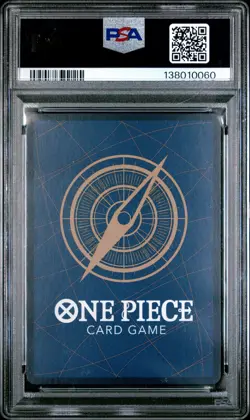 2022 ONE PIECE JPN 25TH ANV PREM CARD COLL #001 MONKEY D. LUFFY PSA 10 - Image 2