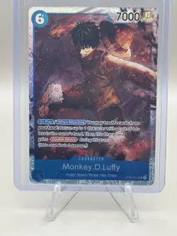 One Piece Card Game Paramount War Monkey.D.Luffy OP02-062 Super Rare Near Mint - Image 3