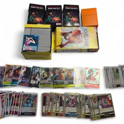 Huge One Piece Card Game Lot Bulk Rares Events SR straw Hat Pirates Luffy St29 - Image 1