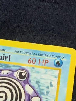 POLIWHIRL (SHADOWLESS) - 038/102 - BASE SET - POKEMON CARD - MP - Image 2