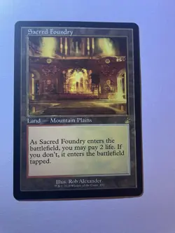 Sacred Foundry (Retro Frame) Ravnica Remastered Regular - Image 1