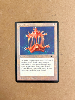 MTG Antiquities Coral Helm - Image 1