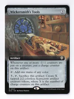 Wickersmith's Tools (Extended Art) 0041 (R) MTG Commander Lorwyn Eclipsed (ECC) - Image 1