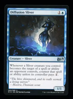 * * 1x Diffusion Sliver x1 * * M15 MTG NM Near Mint - Image 1