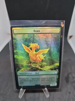 Bird (0017) Wizard (0015) Double-Sided Token Final Fantasy Foil - Image 1