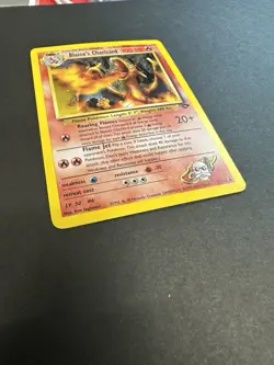 Blaine's Charizard 2/132 Gym Challenge Set Holo Rare Vintage Pokemon LP - Image 4