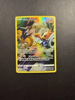 Pokemon TCG Galarian Zapdos SWSH283 Black Star Promo - Image 1