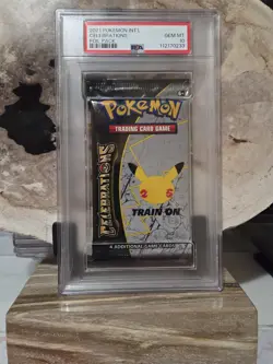 Pokemon PSA 10 GEM MINT Celebrations Booster Pack 2021 - Image 1