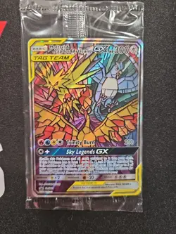 Moltres Zapdos Articuno GX SM210 Pokemon Sun Moon Black Star Promo English NM - Image 1