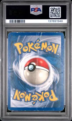 2002 POKEMON LEGENDARY COLLECTION #108 BILL-REVERSE FOIL PSA 1 - Image 2