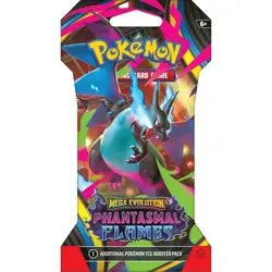 450 Sports Ebay Live Rip N Ship - Pokemon Phantasmal Flames Sleeved Booster Pack - Image 1