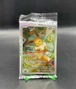 Pokemon TCG Eevee SVPEN 173 Holo Promo Prismatic Evolutions Sealed w/ Sleeves - Image 1