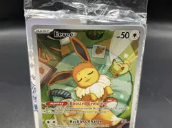 Pokemon TCG Eevee SVPEN 173 Holo Promo Prismatic Evolutions Sealed w/ Sleeves - Image 2